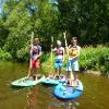 Paddling around New Earth Estate