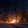 New Earth Estate Winter night