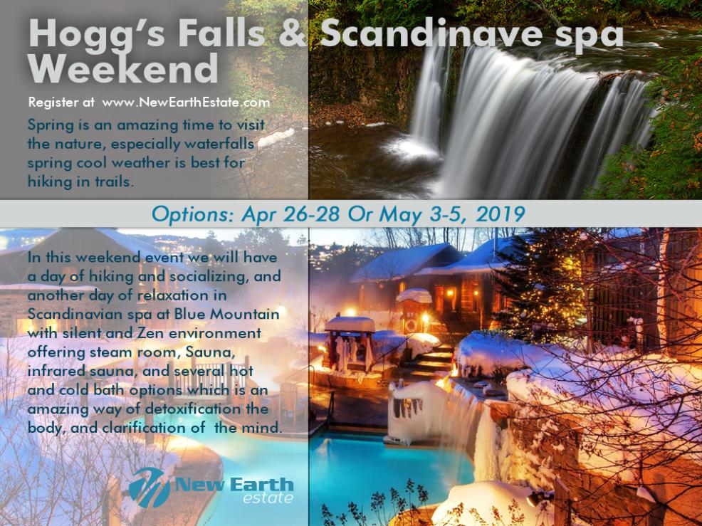 Hogg's Falls & Scandinave Spa Weekend