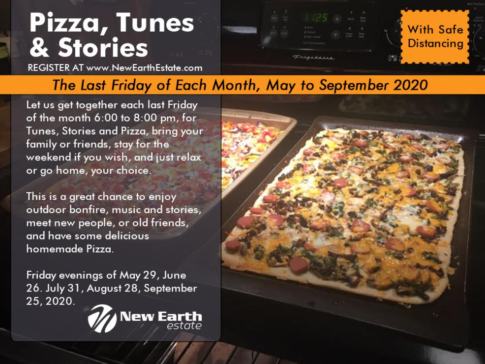 Pizza, Tune, and Stories