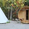 New Earth Estate Cedar Sauna